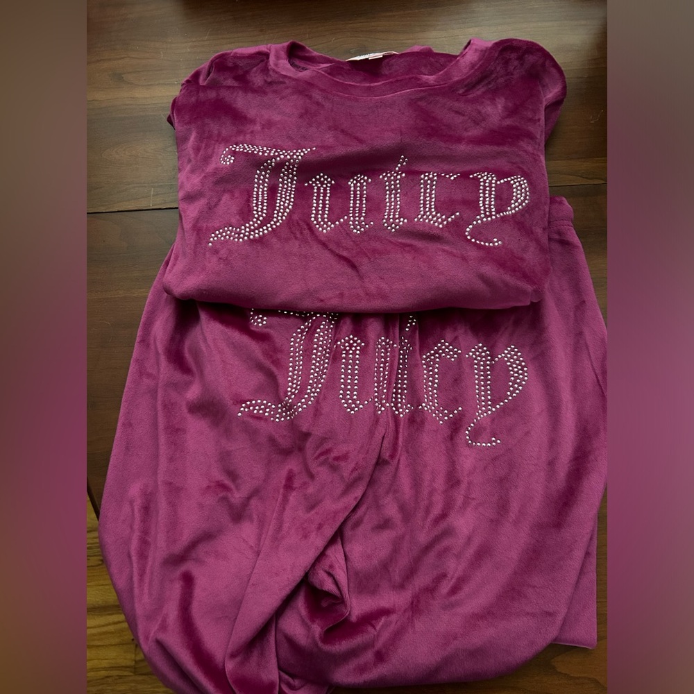 Juicy couture pj set size small